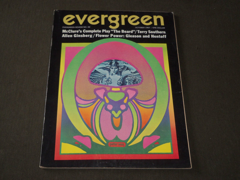 1967 OCTOBER EVERGREEN MAGAZINE NO. 49 - GREAT COVER - CW 956