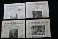 1908-1915 THE YOUTH'S COMPANION MAGAZINE - LOT OF 179 - O 3703