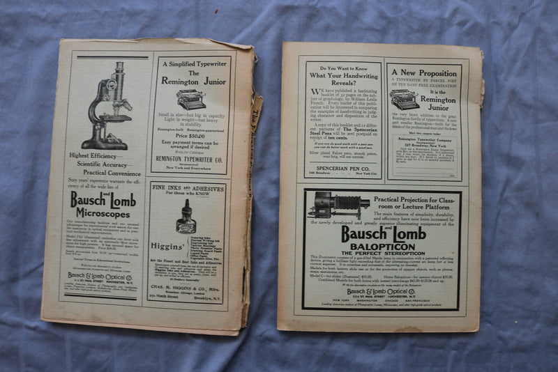1916-1917 THE JOURNAL OF POLITICAL ECONOMY - LOT OF 4 - O 3861