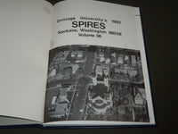 1982 SPIRES GONZAGA UNIVERSITY YEARBOOK VOLUME 36 - SPOKANE, WASHINGTON - YB 973
