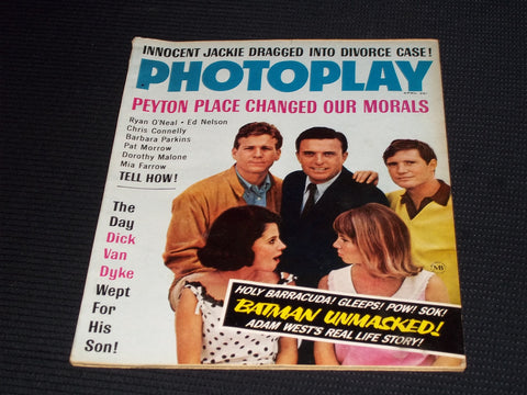 1966 APRIL PHOTOPLAY MAGAZINE - PEYTON PLACE FRONT COVER - E 16612