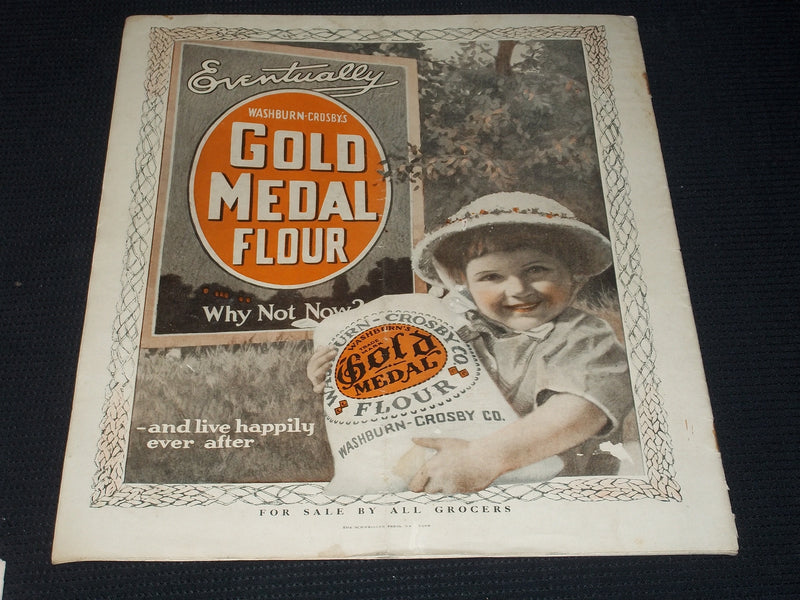 1915 NOVEMBER 25 LESLIE'S ILLUSTRATED MAGAZINE - THANKSGIVING COVER - E 5573