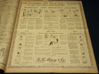 1922 APRIL 30 NEW YORK TIMES NEWSPAPER - RICHARD CROKER DIES AT 80 - NT 8585