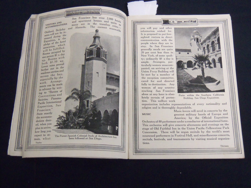 1915 CALIFORNIA AND THE EXPOSITIONS BOOK - UNION PACIFIC SYSTEM - J 8552