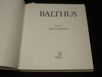 1979 BALTHUS HARDCOVER BOOK BY JEAN LEYMARIE - COLOR PAINTINGS - R 603A