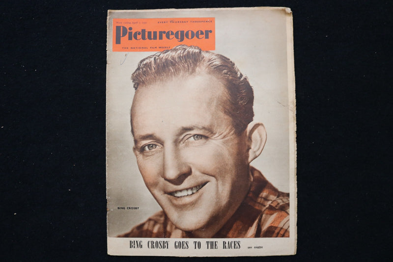 1950 APRIL 1 PICTUREGOER MAGAZINE - BING CROSBY COVER - E 26029