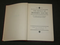 1925 THE REVOLT OF MODERN YOUTH HARDCOVER BOOK BY LINDSEY & EVANS - KD 6122