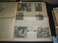 1945 APRIL 29 NY JOURNAL AMERICAN NEWSPAPER -TRUMAN DENIES PEACE RUMORS- NP 3510