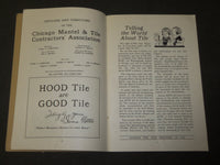 1924 FEBRUARY THE TILE & MANTEL CONTRACTORS 21ST CONVENTION PROGRAM - J 3490
