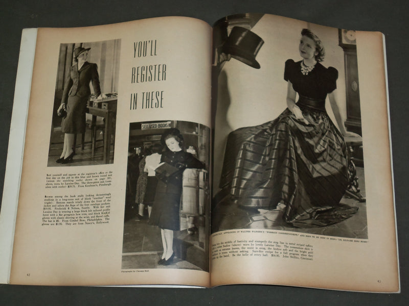 1940 SEPTEMBER PICTURE PLAY MAGAZINE - LINDA DARNELL COVER - M 102