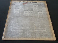 1929 APRIL 25 NEW YORK TIMES - BRITISH CABINET BACKS US ON NAVAL CUTS - NT 6578