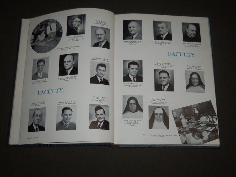 1949 DAYTONIAN UNIVERSITY OF DAYTON COLLEGE YEARBOOK - NICE PHOTOS - YB 1237
