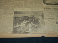 1905 NOVEMBER 27 THE BOSTON HERALD NEWSPAPER - 16 DEAD IN TRANI CRASH - BH 266