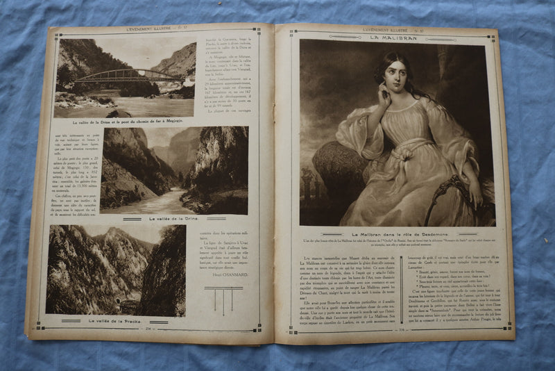 1916 MARCH 25 L'EVENEMENT MAGAZINE-EN HOLLANDE DES PROJECTILES- FRENCH - NP 8649