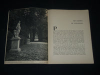 1947 LES JARDINS DE VERSAILLES FRENCH BOOK - PHOTOS BY JEAN ROUBIER - J 3840