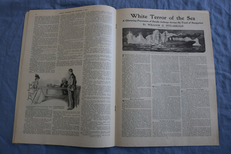 1907 SEPTEMBER 8 SUNDAY MAGAZINE SECTION OF THE ST. LOUIS REPUBLIC - SP 4784O