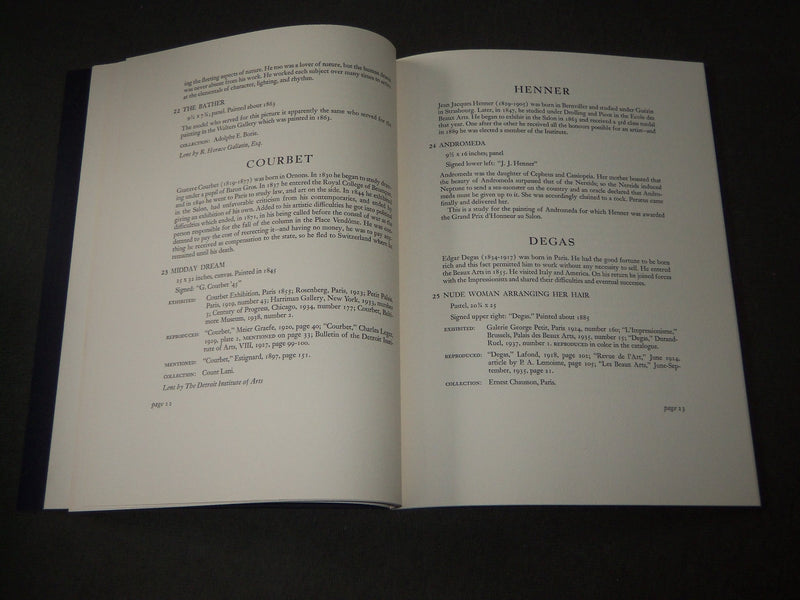 1939 CLASSICS OF THE NUDE LOAN EXHIBITION - KNOEDLER & COMPANY - J 3178
