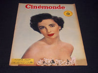 1953 MAY 15 CINEMONDE MAGAZINE - LIZ TAYLOR COVER - E 24853