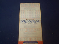 1950'S MALLORY CAPACITORS SERVICE CHART - J 6021