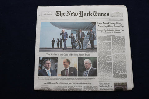 2024 JUNE 24 NEW YORK TIMES - META LURED YOUNG USERS, KNOWING RISKS, STATE SAYS