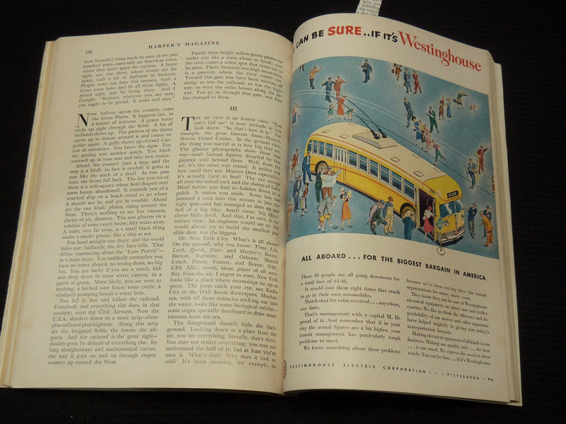 1950 OCTOBER HARPER'S MAGAZINE - CENTENNIAL ISSUE 1850-1950 - K 2143