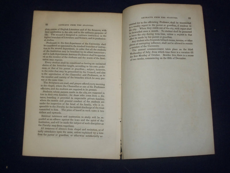 1837 CITY UNIVERSITY OF NY BUILDING DEDICATION - J 4698