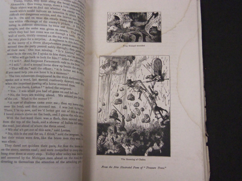1873 OUR YOUNG FOLKS ILLUSTRATED MAGAZINE LOT OF 12 - GREAT STORIES - WR 105P