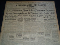 1946 OCT 19 PANAMA STAR & HERALD NEWSPAPER - GOERING SUICIDE NOTE - NT 7542