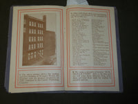 1909 THE GREAT WEST SIDE PROGRAM - CURRIER PRINTING COMPANY - CHICAGO - J 3708