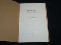 1967 PIECES OF PAPER GATEWAY TO THE PAST BOOK BY MAXWELL WHITEMAN - J 6706