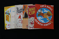 1930'S-1970'S CIRCUS PROGRAMS AND MAGAZINES - LOT OF 60 - O 3667