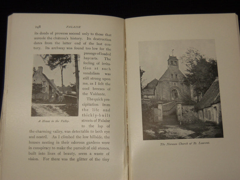 1900 FALAISE THE TOWN OF THE CONQUEROR BOOK BY ANNA DODD - KD 9385