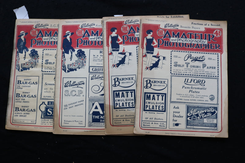 1921-1923 THE AMATEUR PHOTOGRAPHER AND PHOTOGRAPHY MAGAZINE - LOT OF 26 - O 3683