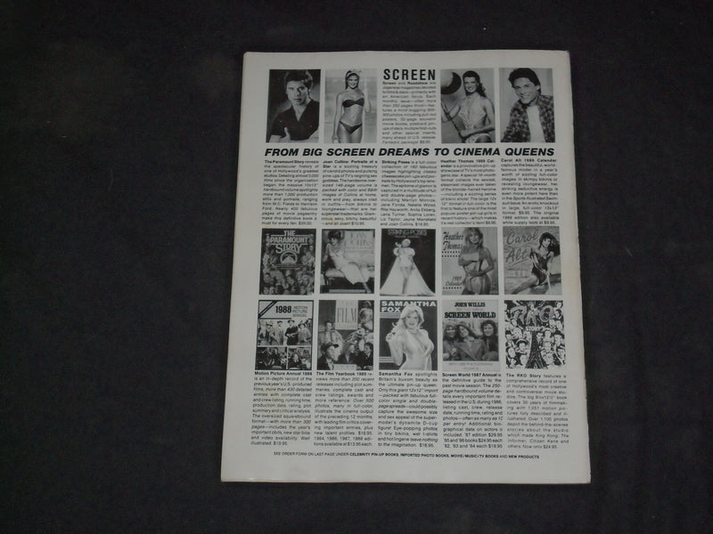 1989 MARCH PREVUE MAGAZINE - H. FORD, MELANIE GRIFFITH, S. WEAVER COVER- CW 1063