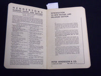 1944 HENDERSON'S GARDEN GUIDE AND RECORD - NEW YORK - J 8963
