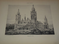 1907 THE PALACE OF PEACE AT THE HAGUE VOLUME BY CARNEGIE FOUNDATION - Z 274