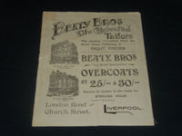 1905 OCTOBER 16-21 MR. TREE'S COMPANY-OLIVER TWIST PROGRAM - LIVERPOOL - J 5630
