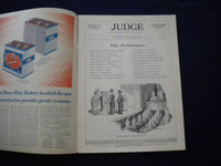 1927 FEBRUARY 12 JUDGE MAGAZINE - THE TEHATRICAL NUMBER - B 435T