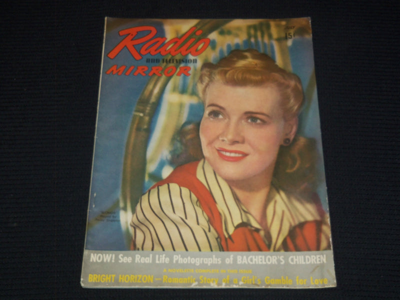 1942 JULY RADIO AND TELEVISION MIRROR MAGAZINE - PENNY SINGLETON COVER - E 16227