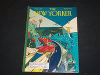 1993 AUGUST 9 THE NEW YORKER MAGAZINE - ILLUSTRATED COVER - NY 1596