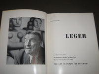 1953 LEGER EXHIBITION BY KATHARINE KUH SOFTCOVER BOOK - J 2273