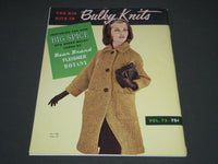 1963 BIG HITS IN BULKY KNITS CATALOGS VOLUME 73 - BIG SPICE YARN - ST 5136