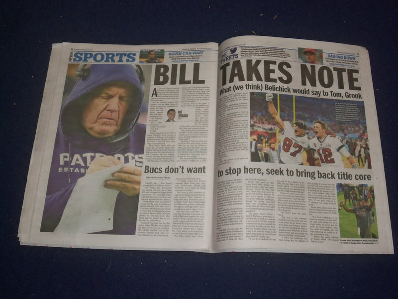 2021 FEBRUARY 9 NEW YORK DAILY NEWS NEWSPAPER - TRUMP 2ND IMPEACHMENT TRIAL