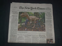 2019 AUGUST 31 NEW YORK TIMES - TAUNTING IRAN, TRUMP TWEETS CLASSIFIED SHOT
