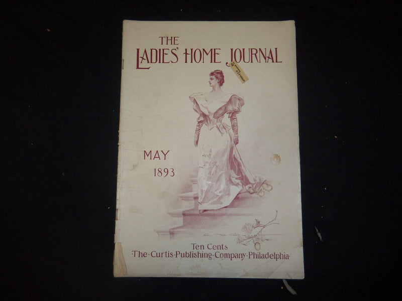 1893 MAY LADIES' HOME JOURNAL MAGAZINE - GREAT ILLUSTRATIONS & ADS - ST 2369