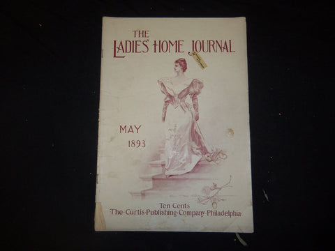 1893 MAY LADIES' HOME JOURNAL MAGAZINE - GREAT ILLUSTRATIONS & ADS - ST 2369