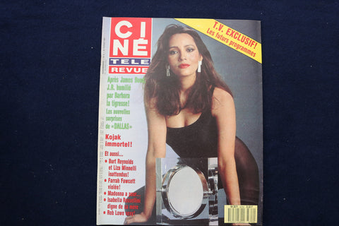 1987 FEBRUARY 26 CINE TELE REVUE MAGAZINE - BARBARA CARRERA COVER - E 12005