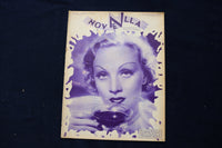 1936 MARCH 8 NOVELLE MAGAZINE - MARLENE DIETRICH - ITALIAN COVER - E 23777