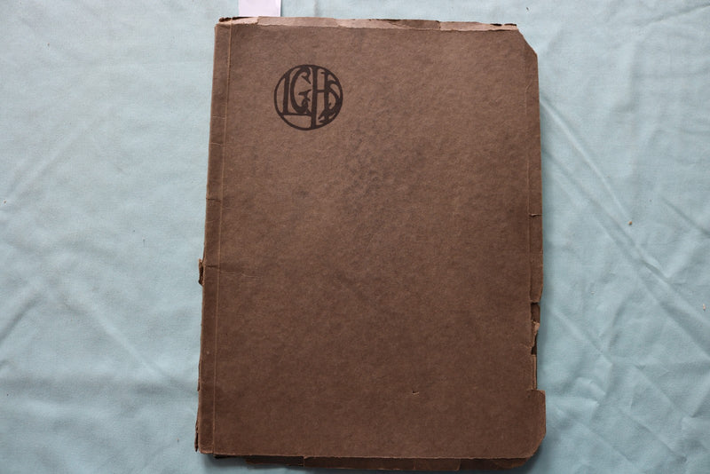 1914-1923 LOUISVILLE GIRLS HIGH SCHOOL YEARBOOKS - LOT OF 5 - K 3330