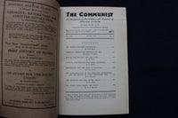1933 JULY THE COMMUNIST MONTHLY PERIODICAL - K 489